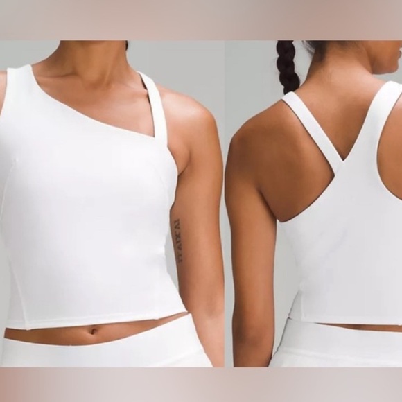 Lululemon Everlux Asymmetrical Tennis Tank Top - Picture 1 of 4